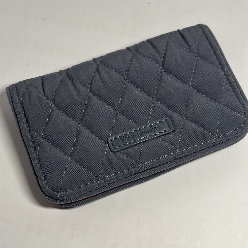 Vera Bradley RFID Small Bifold Wallet in Microfiber - #57